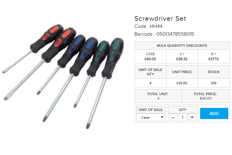 screwdriver set