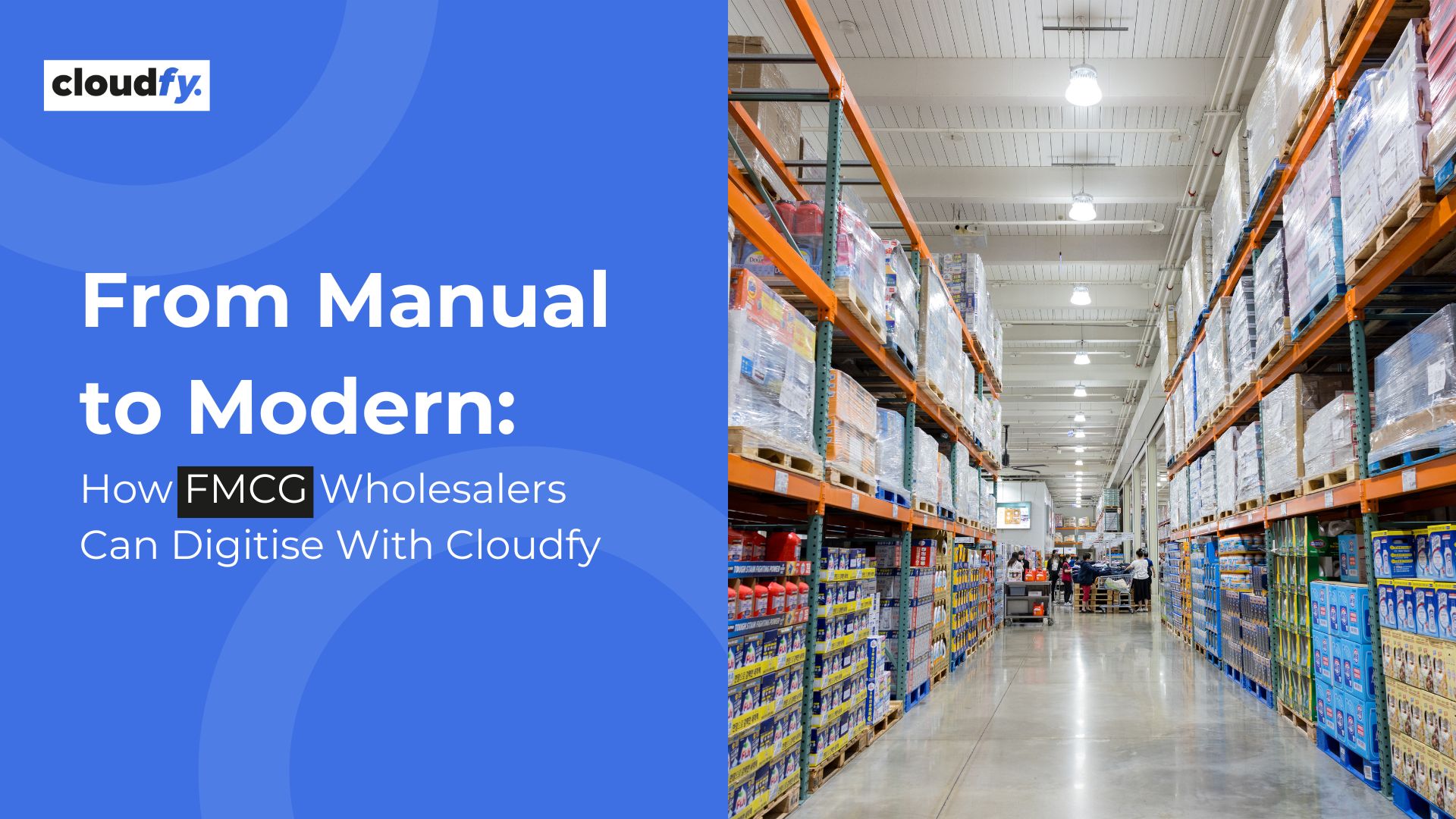 Digital Transformation for FMCG Wholesalers with Cloudfy