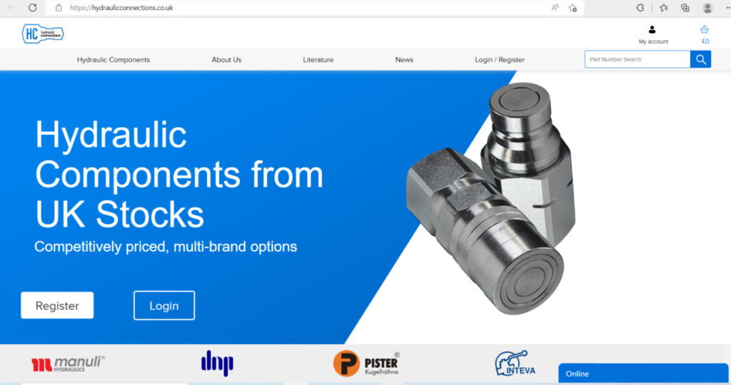 Hydraulic Components website