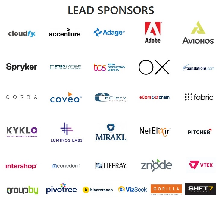 sponsor logos for the 2022 B2B Online conference