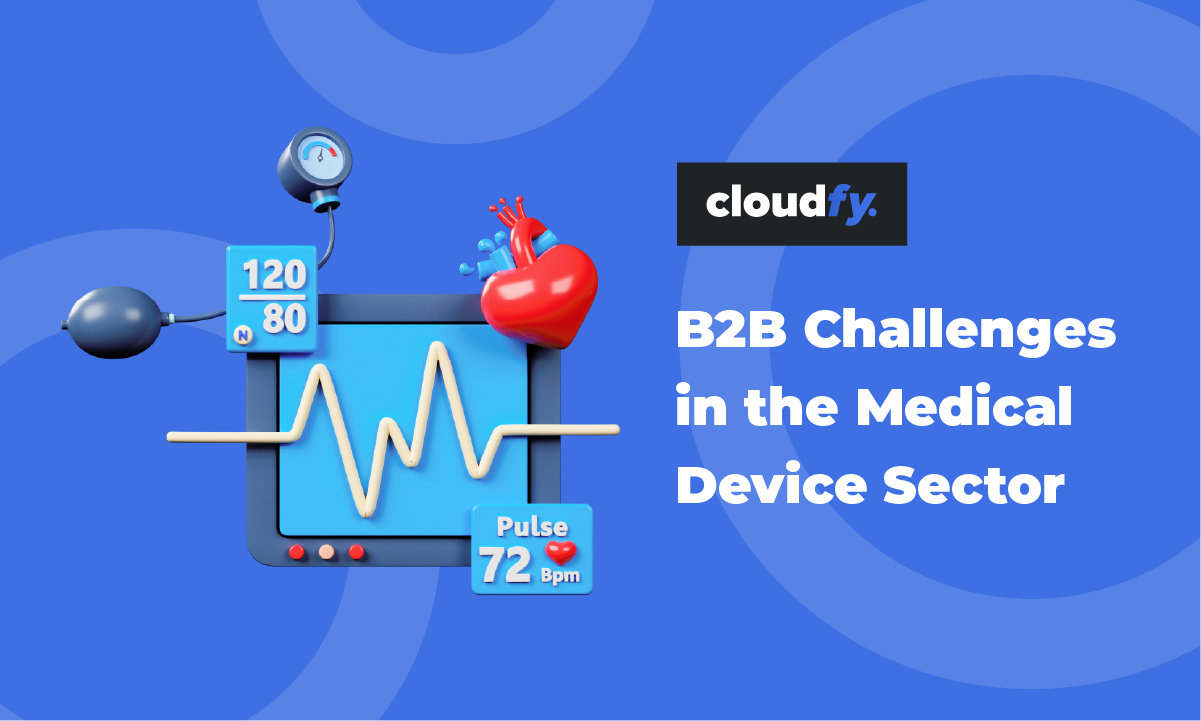 b2b challenges in medical device sector