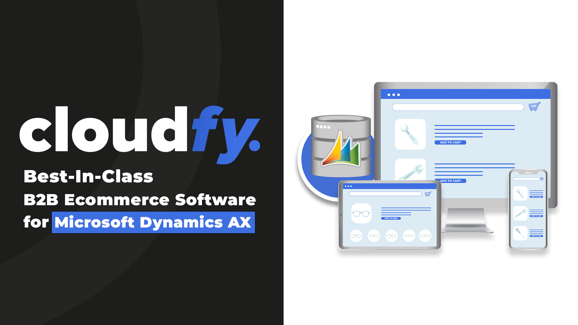 Youtube video intro slide about dynamics ax