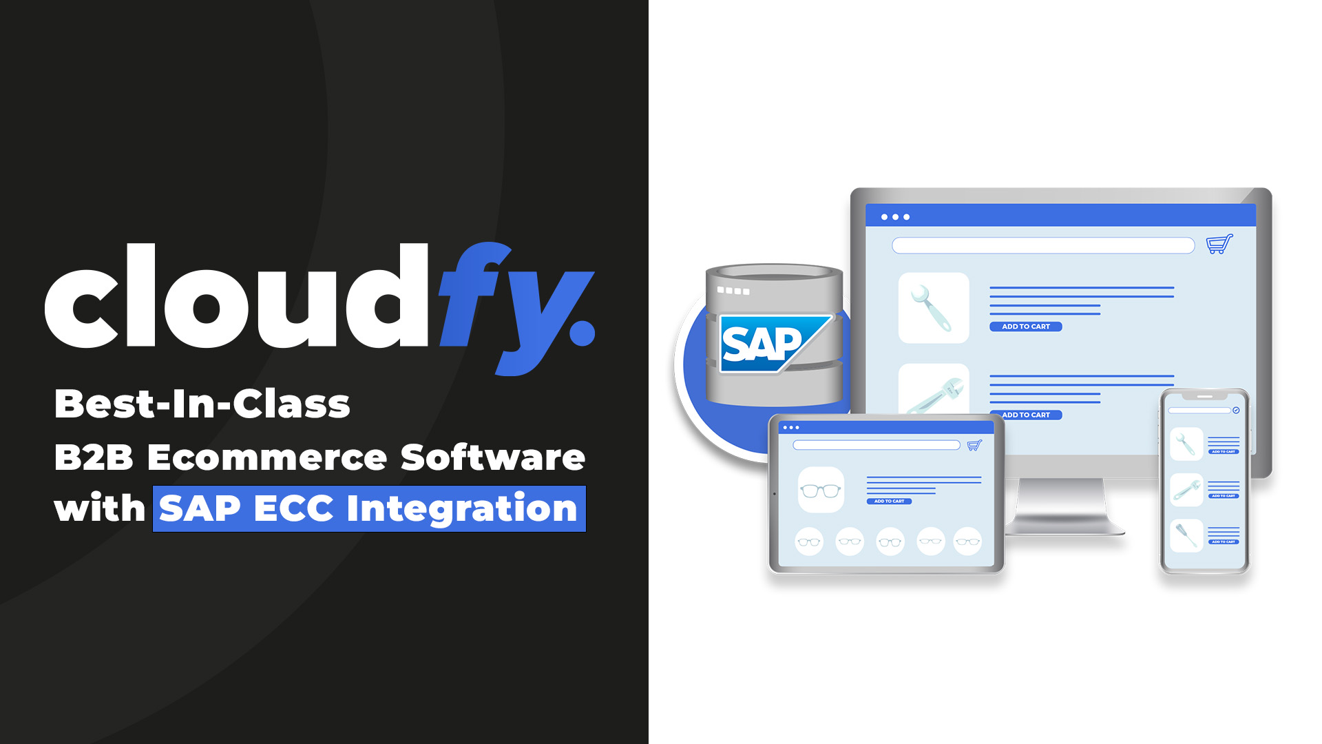 Youtube video intro slide about SAP ecc integratrion