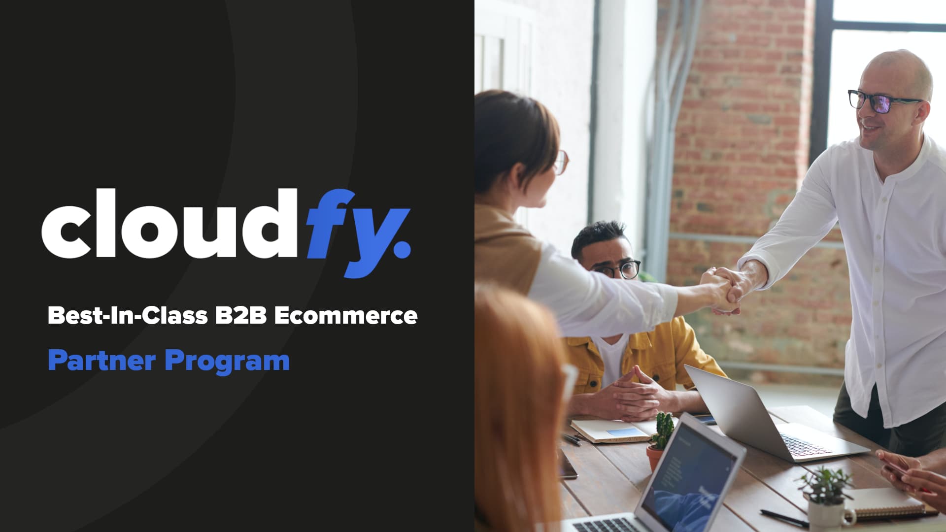 Screenshot of Youtube video about Cloudfy's partner program