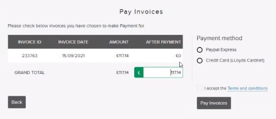 Best-In-Class Client Invoice & Payment Portal for B2B Sales