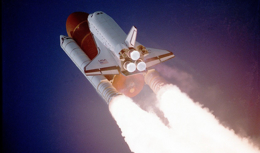 space shuttle launch